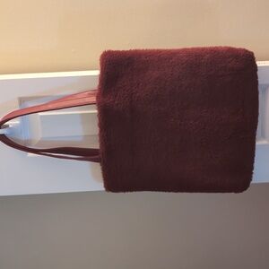 Forever 21 plush tote bag